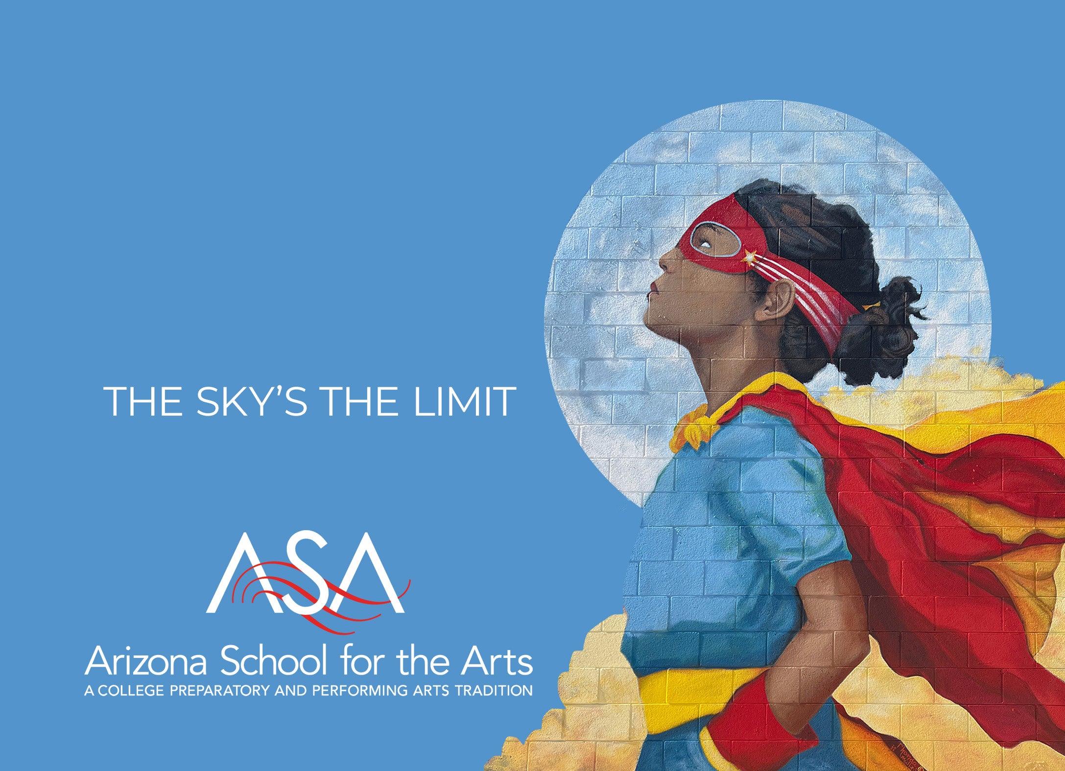 5X7 SKY BLUE POSTCARD